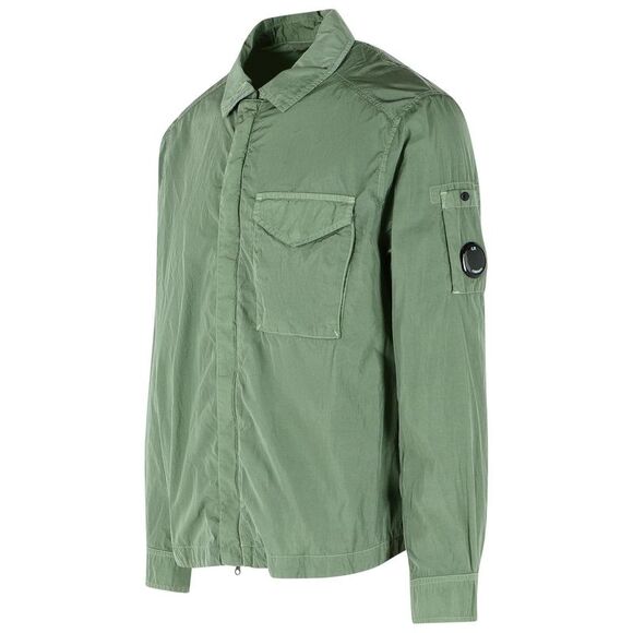 C.P. Company Green Polyamide Jacket Men